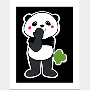 Farting Panda Posters and Art